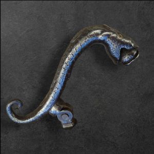 Splendid dragon-shaped door knocker Italy 17th century