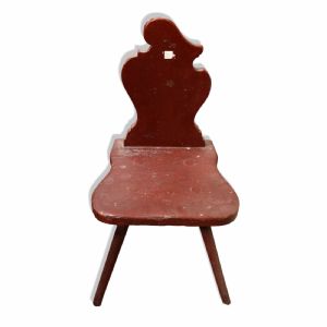 N.3 Antique wooden stools. 1800s period.