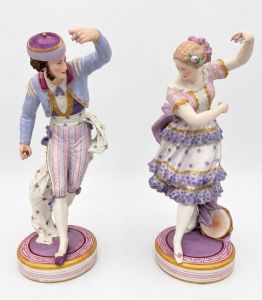 COPPIA DI SCULTURE - FRANCIA