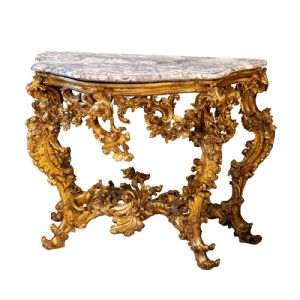 18th Century Florentine Console Table