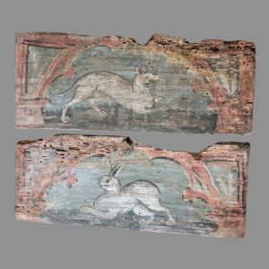 Splendid pair of late 15th-century Lombard panels