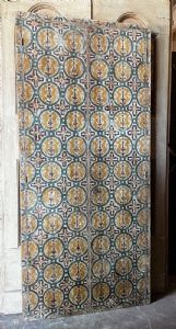 STIP260 - Lacquered wooden wall cabinet, 18th century
