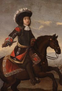 Retrato equestre com cena de batalha, Adam Frans van der Meulen (Bruxelas 1632 – Paris 1690) círculo de - Foto 8