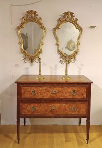 CASSETTONE LUIGI XVI LASTRONATO SECONDA META’ XVIII SECOLO - Foto 10