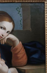 DIPINTO MADONNA CON BAMBINO FINE XVIII SECOLO  - Foto 8