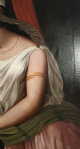 QUADRO DA ENRICO FANFANI META' XIX SECOLO DELLA POETESSA SAFFO - Foto 7