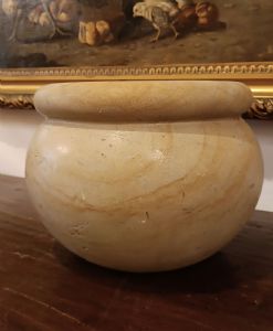VASO EM PEDRA ARENÁRIA SEGUNDA METADE XIX SÉCULO - Foto 5