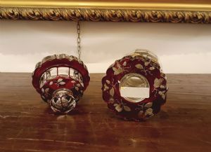 VASO DECKELPOKAL INCISO META' XIX SECOLO  - Foto 8