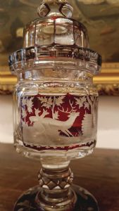 VASO DECKELPOKAL INCISO META' XIX SECOLO  - Foto 9