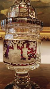 VASO DECKELPOKAL INCISO META' XIX SECOLO  - Foto 10