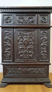 PICCOLA CREDENZA PORTACANDELE XVI SECOLO  - Foto 7