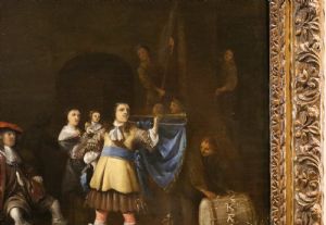 Guardhouse, Anthony Palamedesz (Delft 1601 - Amsterdam 1673) signed and dated - Foto 5
