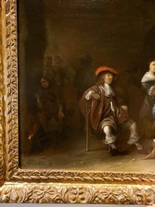 Guardhouse, Anthony Palamedesz (Delft 1601 - Amsterdam 1673) signed and dated - Foto 7