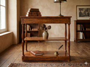 Mahogany Etagere - Restoration in progress (item 3338)