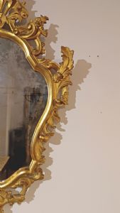 Paire de glaces Louis XV, milieu du XVIIIe siècle - Foto 6