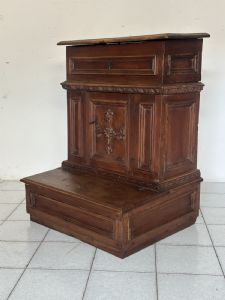 Inginocchiatoio in noce Luigi XIV  Emilia 600 - Foto 7