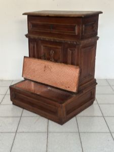 Inginocchiatoio in noce Luigi XIV  Emilia 600 - Foto 8