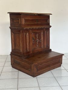 Inginocchiatoio in noce Luigi XIV  Emilia 600 - Foto 10
