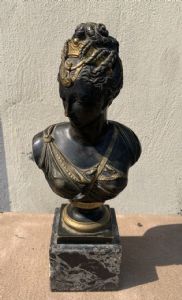 Escultor italiano (principios del siglo XIX) - Busto de mujer. - Foto 5