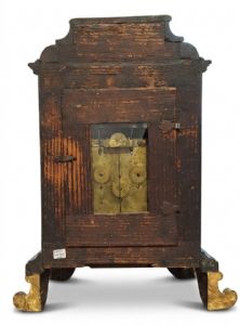 RELOJ DE MESA DE MADERA EBENIZADA - NORTE DE EUROPA - SIGLO XVIII - Foto 9