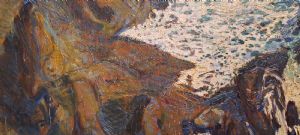 MARINA EN CINQUE TERRE - ÓLEO SOBRE TABLERO - GIUSEPPE CASELLI (1893 - 1976) - Foto 8