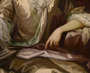 Godfrey Kneller (Lubecca 1646 – Londra 1723), Ritratto della nobildonna inglese - Foto 7