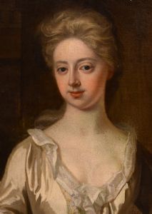 Godfrey Kneller (Lubecca 1646 – Londra 1723), Ritratto della nobildonna inglese - Foto 8