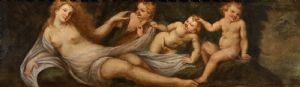 Venere con tre putti, Federico Cervelli (Milano, 1625 – Venezia, 1700)