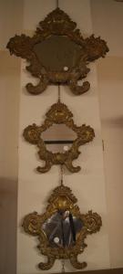 Antiche Cartaglorie o cantaglorie italiane tris del 1700 in rame meccata