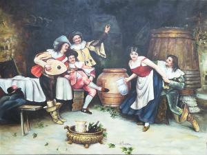 Dekoratives Kneipenbild