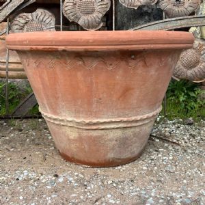 Set di conche in terracotta