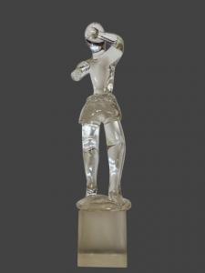 Glass sculpture