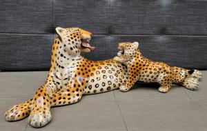 Ceramica Ronzan "Leoparden"