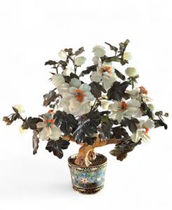 Bonsai-Pfingstrosen aus Hartstein