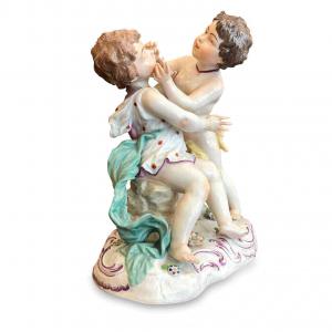 Putto-Gruppe Deutsche Porzellan Anfang 1900