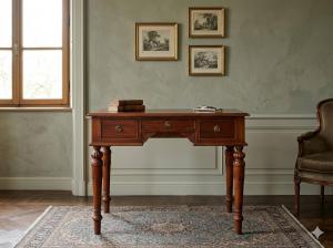 Small Mahogany Entrance Table/Console - Restoration Included_car 3486