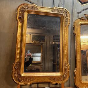 SPECC576 - CARVED AND GILDED MIRROR, 19th CENTURY, Dimensions cm W 100 x H 140