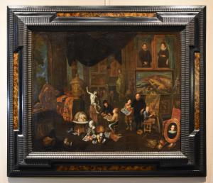 O Studio do Artista, Gerard Thomas (Antuérpia 1663-1720) Atribuível