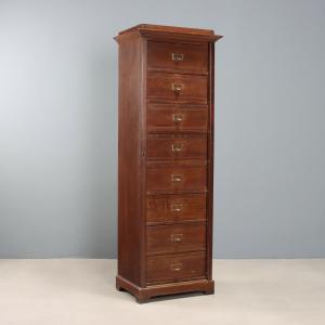 Oak Chest of Drawers, Italy, Early 20th Century