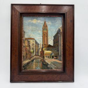 FRANCESCO MORANDO - VENEZIA RIO SAN BARNABA 1932