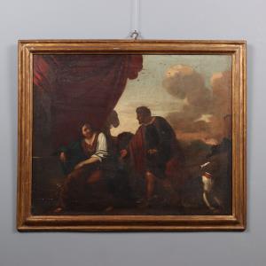 Dipinto Scena Biblica - Tamar e Giuda