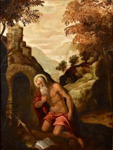 San Girolamo Penitente, Scuola veneta '500 (VENDUTO)