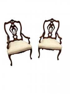 Pair of armchairs