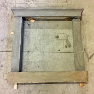 STONE FIREPLACE