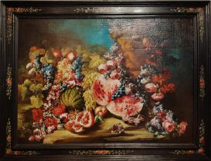 Abraham Brueghel "Stillleben mit Blumen und Früchten" VERKAUFT
