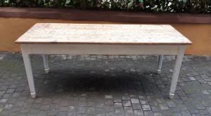 19th century Modenese Shabby antique table