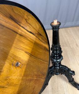 Magnifique table de salon en micro-incrustation signée A. Gargiulo Sorrento, seconde moitié du XIXe siècle - Foto 10