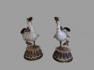 Pair of perfume burners