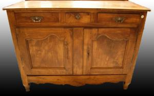 Antica credenza francese stile provenzale del 1800 in ciliegio