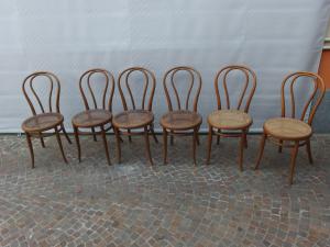 N.6 SEDIE THONET EPOCA FINE 800 PRIMI 900